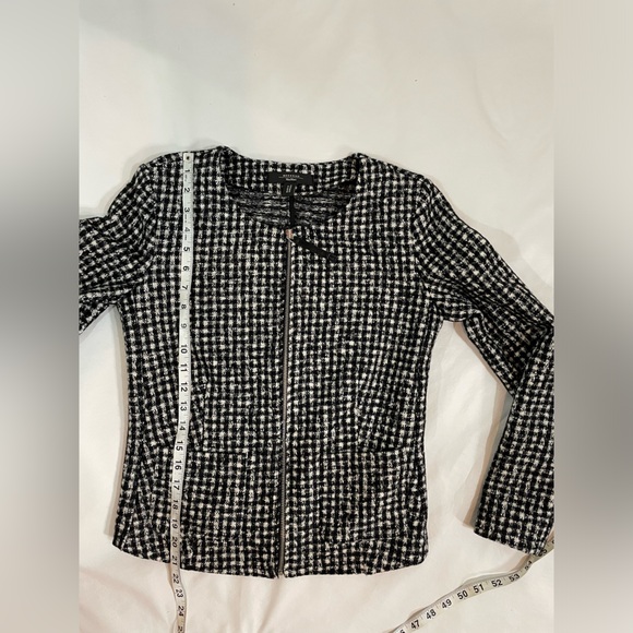 Weekend MaxMara Black and White Checkered Jacket - Picture 6 of 7